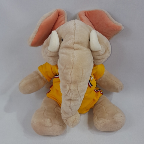 Wrinkles 1981 Vintage 17\" Plush Trunkit Elephant by Ganz Bros C9